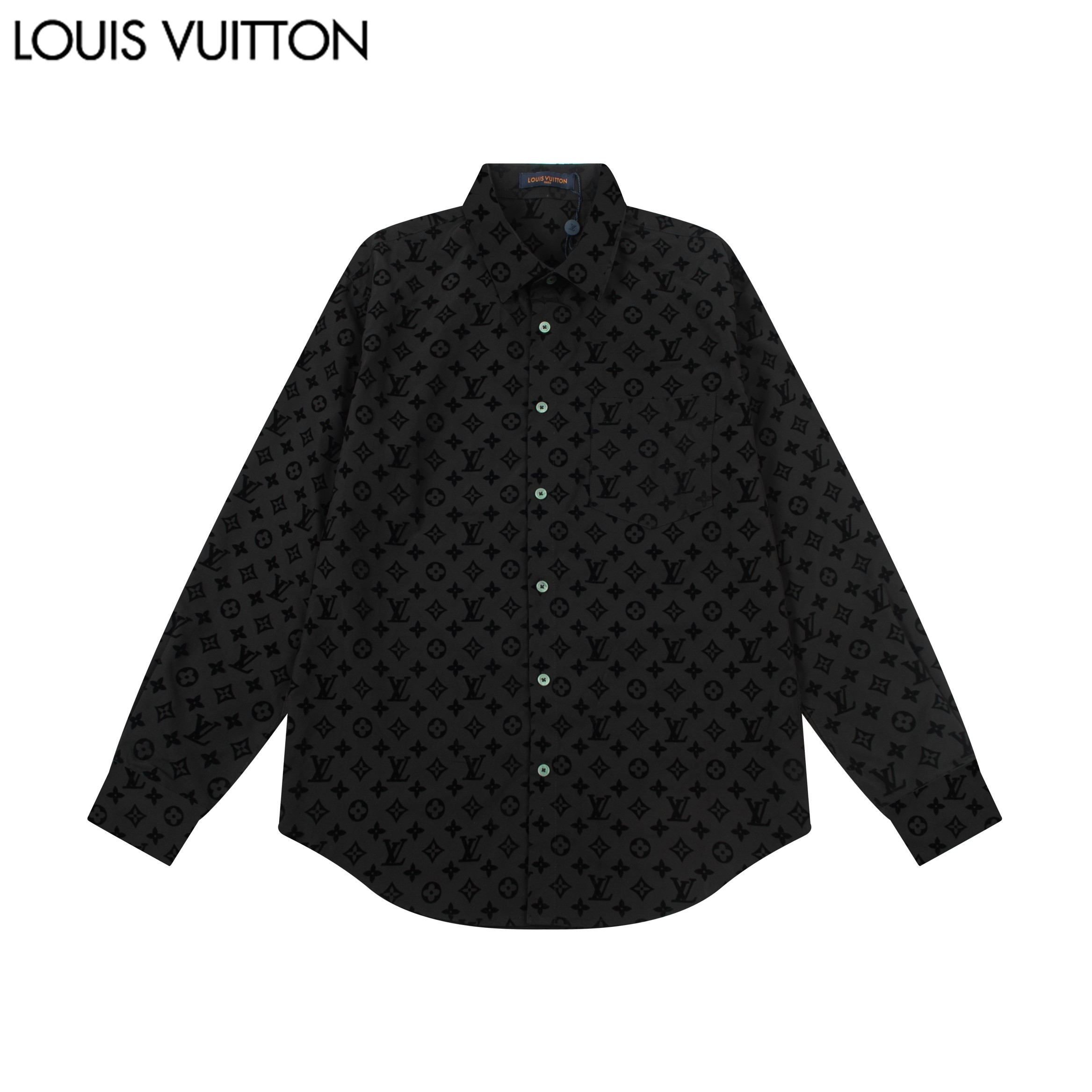 루이비통 (Louis Vuitton)플록 모노그램 클래식 셔츠