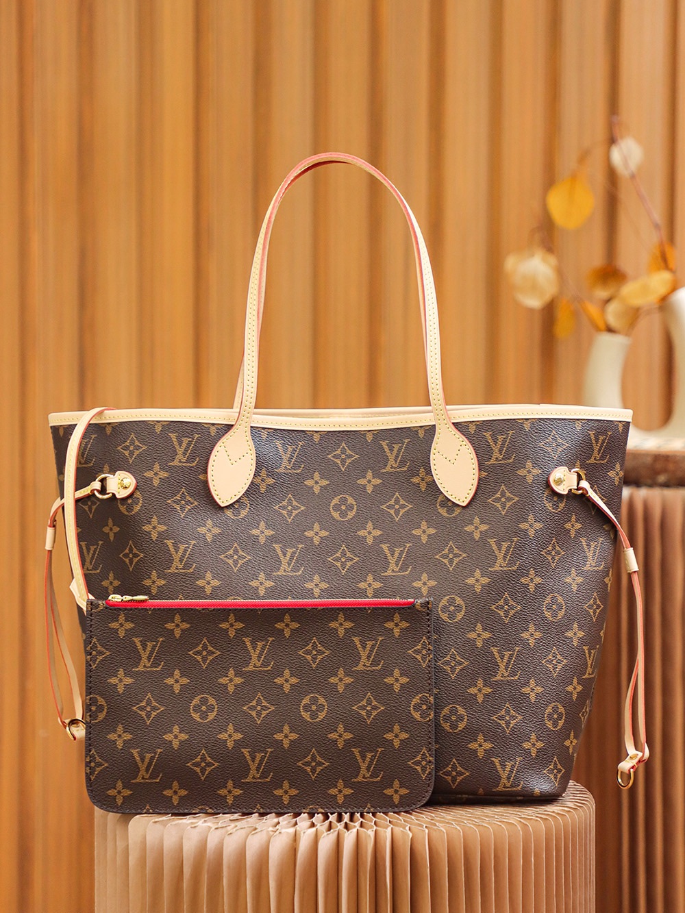 루이비통(Louis Vuitton)네버풀 MM(Neverfull MM) 모노그램 캔버스 토트백