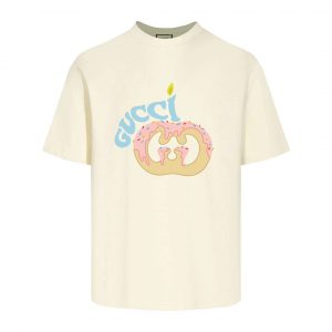 구찌(GUCCI) 디지털 프린트 크루넥 반팔 티셔츠