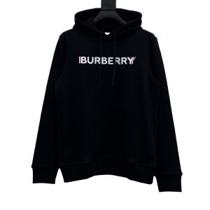 버버리(Burberry)3D 로고 엠보싱 후드 티셔츠