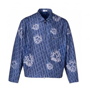 디올(Dior) x 데님 티어스 디올 티어스 지퍼 블루종