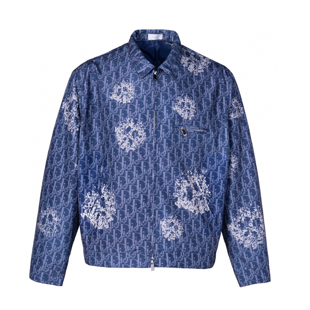 디올(Dior) x 데님 티어스 디올 티어스 지퍼 블루종