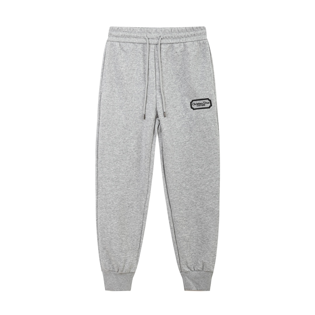 크리스찬 디올(Dior) 꾸뛰르 코튼 플리스 조거 팬츠
