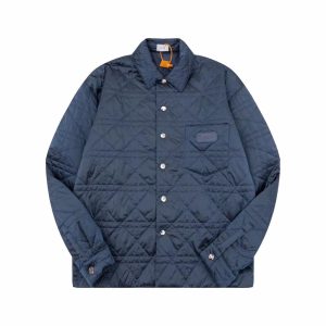 디올(Dior) 까나쥬 퀼팅 나일론 오버셔츠 재킷