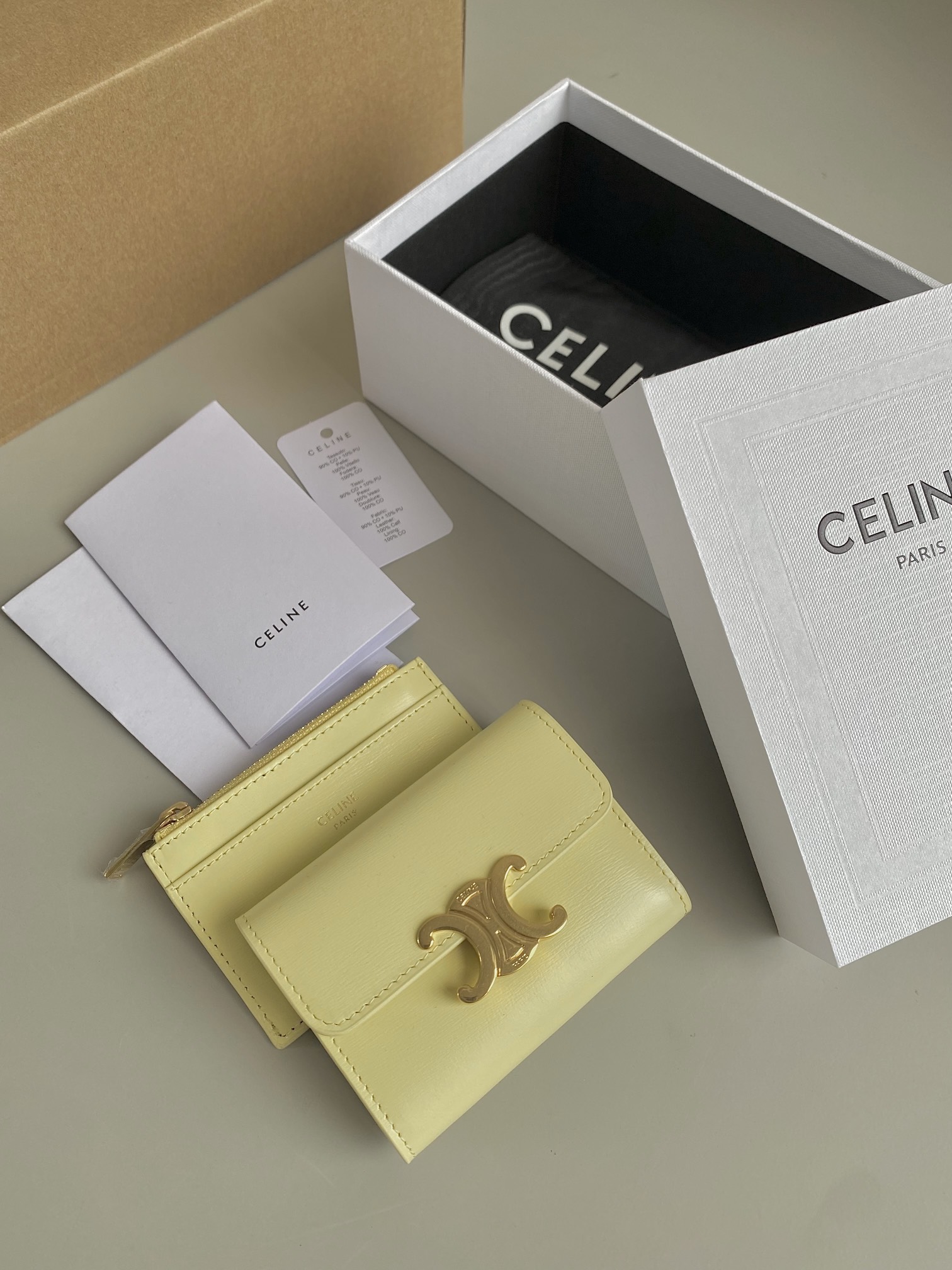 셀린느(CELINE) 트리옹프 동전 컴팩트 지갑 - 이미지 13