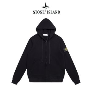 Stone Island | 스톤아일랜드 소매 지퍼 후드 오픈형 재킷