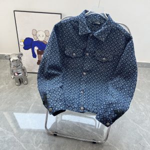 크롬하츠(Chrome Hearts)양면 자카드 데님 아우터 셔츠/재킷