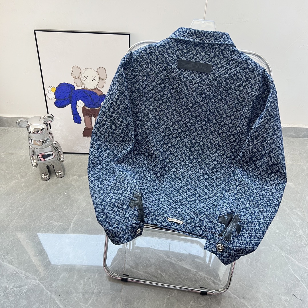 크롬하츠(Chrome Hearts)양면 자카드 데님 아우터 셔츠/재킷 - 이미지 2