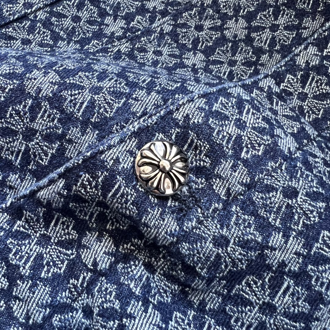 크롬하츠(Chrome Hearts)양면 자카드 데님 아우터 셔츠/재킷 - 이미지 7