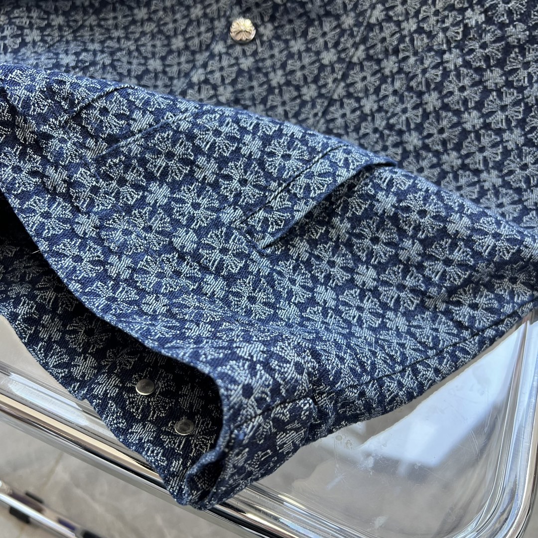 크롬하츠(Chrome Hearts)양면 자카드 데님 아우터 셔츠/재킷 - 이미지 8