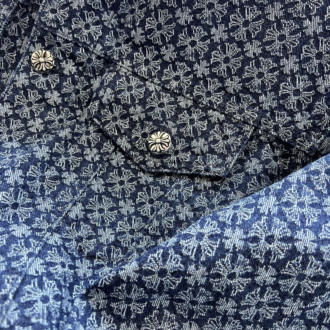 크롬하츠(Chrome Hearts)양면 자카드 데님 아우터 셔츠/재킷 - 이미지 9