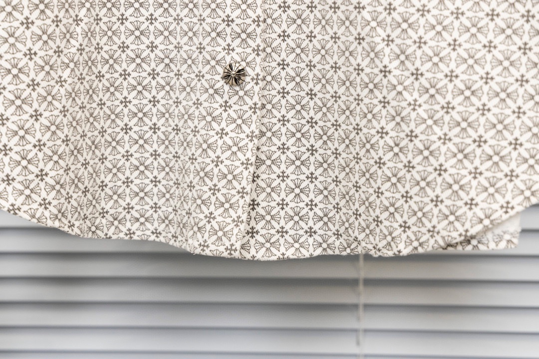 크롬하츠(Chrome Hearts)십자가 자수 올오버 프린팅 데님 셔츠 재킷 - 이미지 5