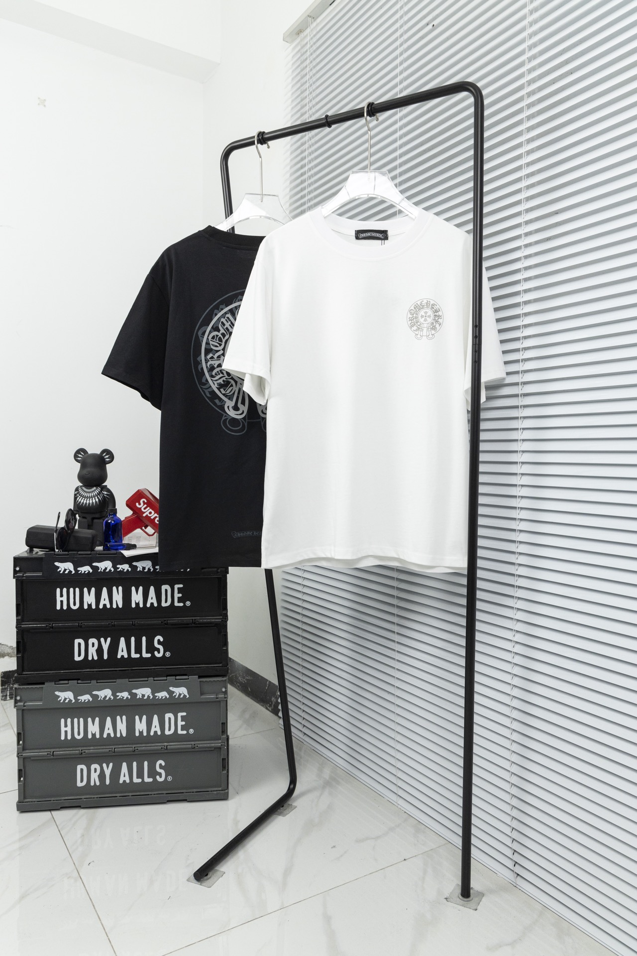 크롬하츠(Chrome Hearts)헤비 백 실리콘 프린팅 반팔 티셔츠