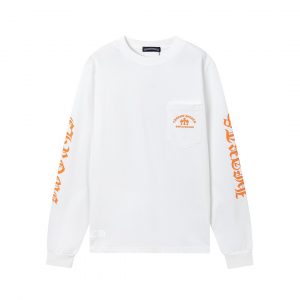 크롬하츠(Chrome Hearts) 플로럴 프린팅 포켓 긴팔 티셔츠