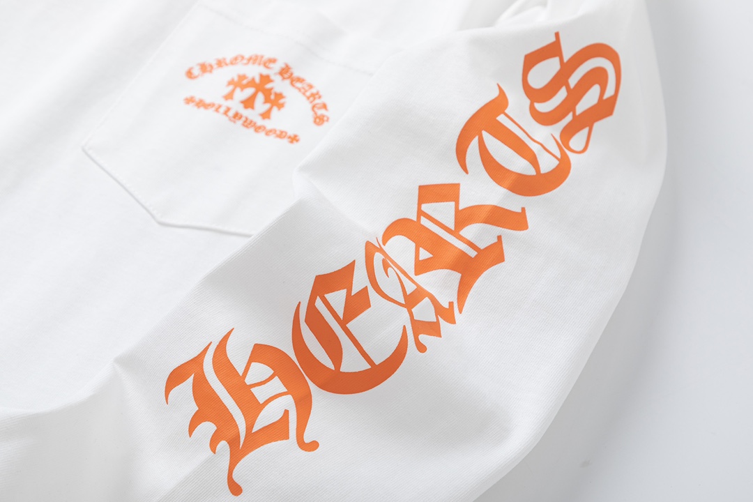 크롬하츠(Chrome Hearts) 플로럴 프린팅 포켓 긴팔 티셔츠 - 이미지 8