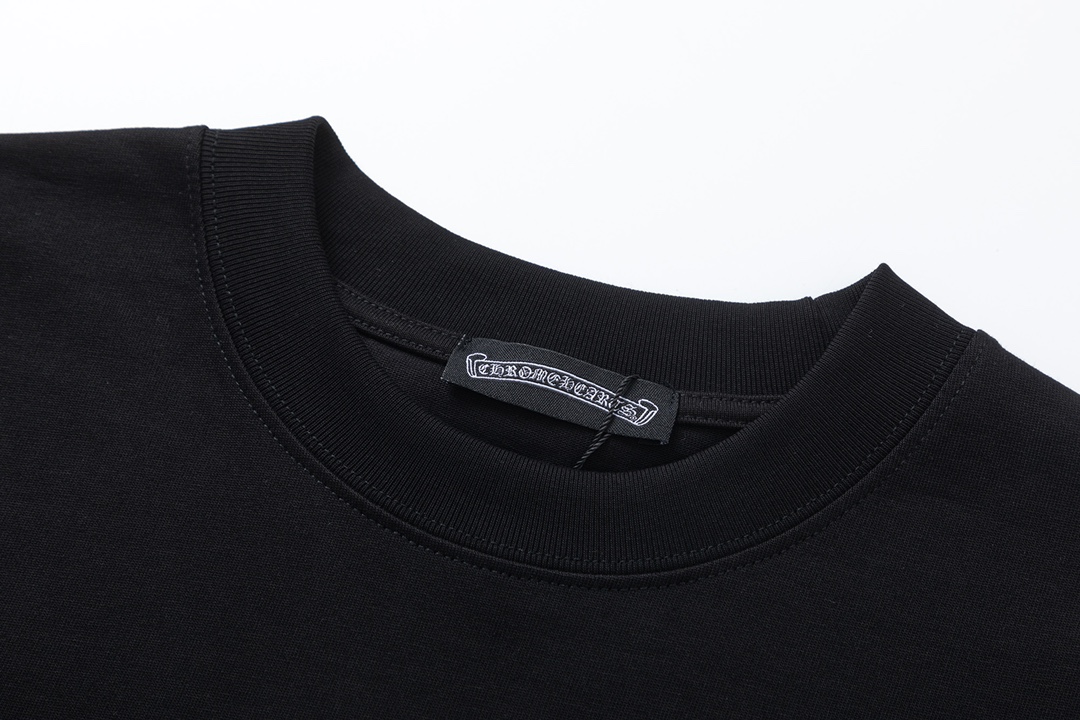 크롬하츠(Chrome Hearts) 플로럴 워싱 프린팅 포켓 긴팔 티셔츠 - 이미지 5