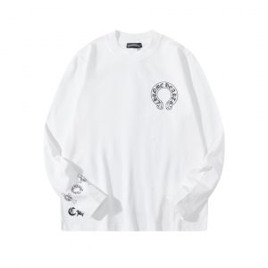 크롬하츠(Chrome Hearts) 포켓 디테일 라운드넥 롱슬리브