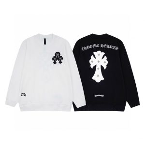 크롬하츠(Chrome Hearts) 자수 로고 맨투맨