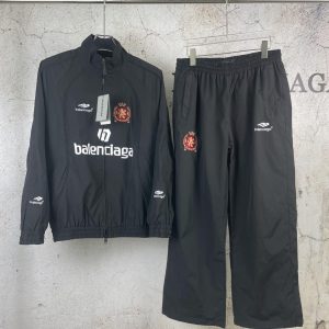 발렌시아가(Balenciaga) 풋볼 크레스트 집업 트랙 자켓