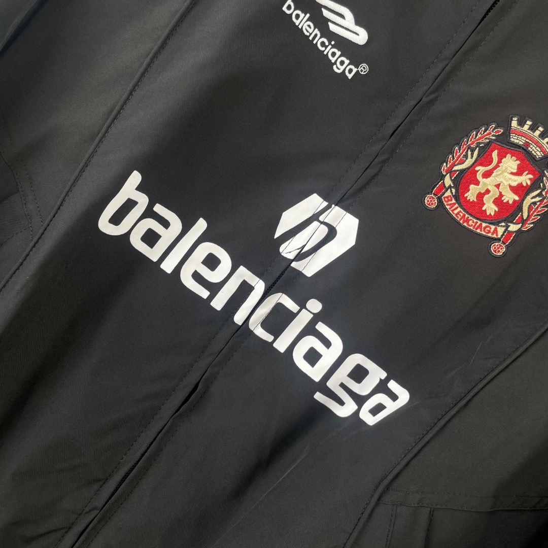 발렌시아가(Balenciaga) 풋볼 크레스트 집업 트랙 자켓 - 이미지 7