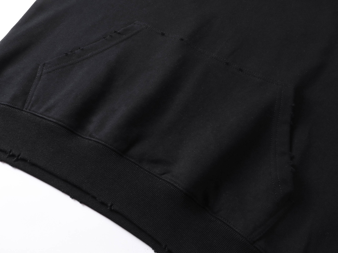 발렌시아가(Balenciaga) Balenciaga Wave Logo Oversized Hoodie - 이미지 6