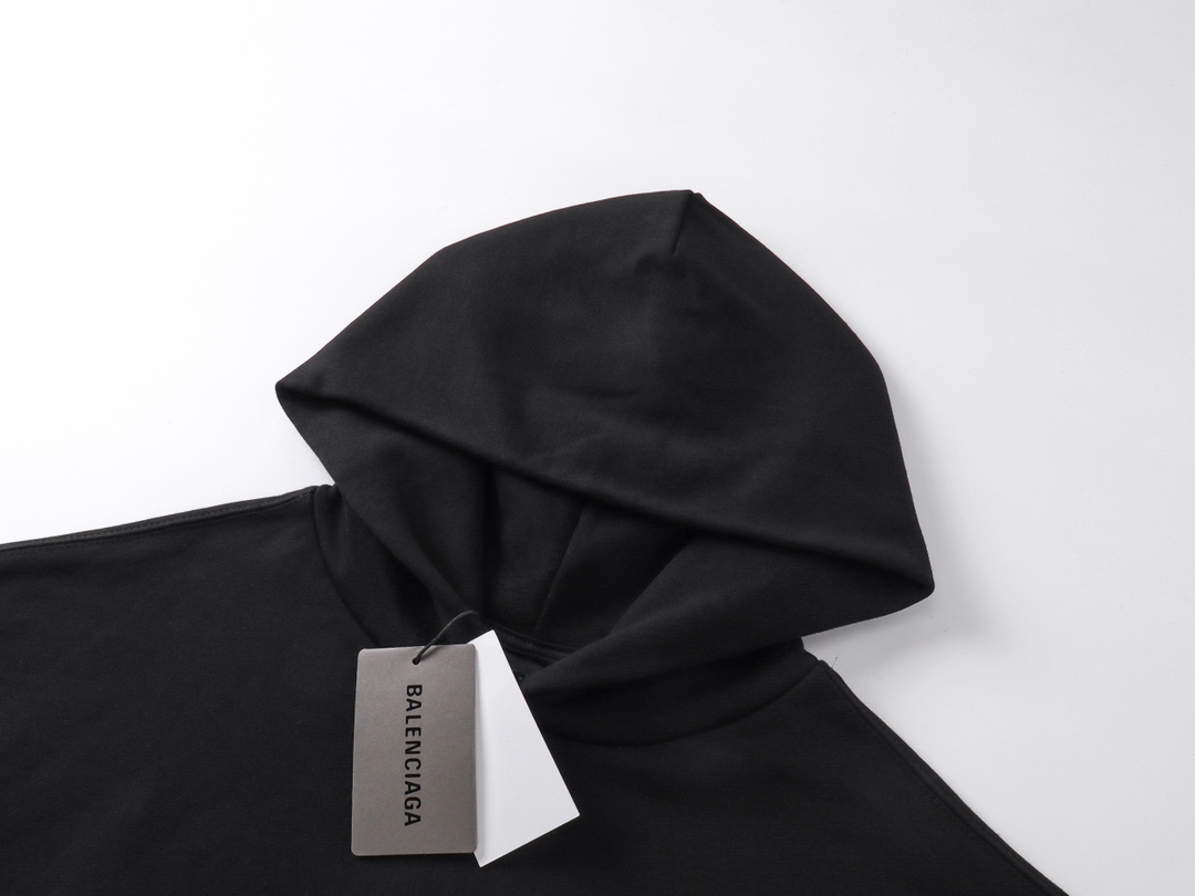 발렌시아가(Balenciaga)Back Logo Oversized Hoodie - 이미지 3