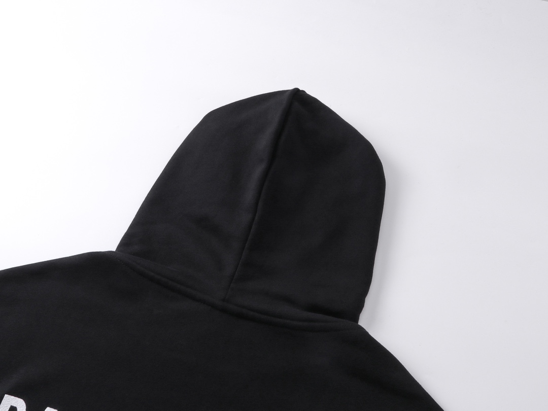 발렌시아가(Balenciaga)Back Logo Oversized Hoodie - 이미지 4