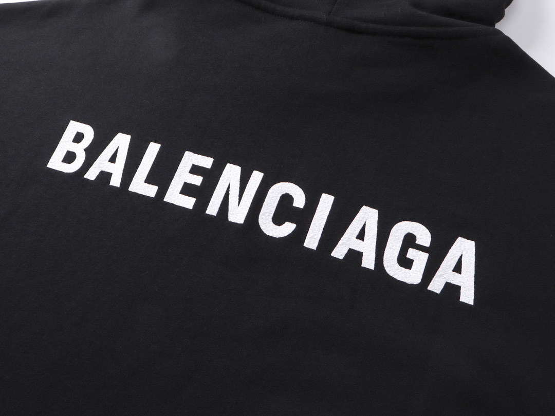 발렌시아가(Balenciaga)Back Logo Oversized Hoodie - 이미지 6