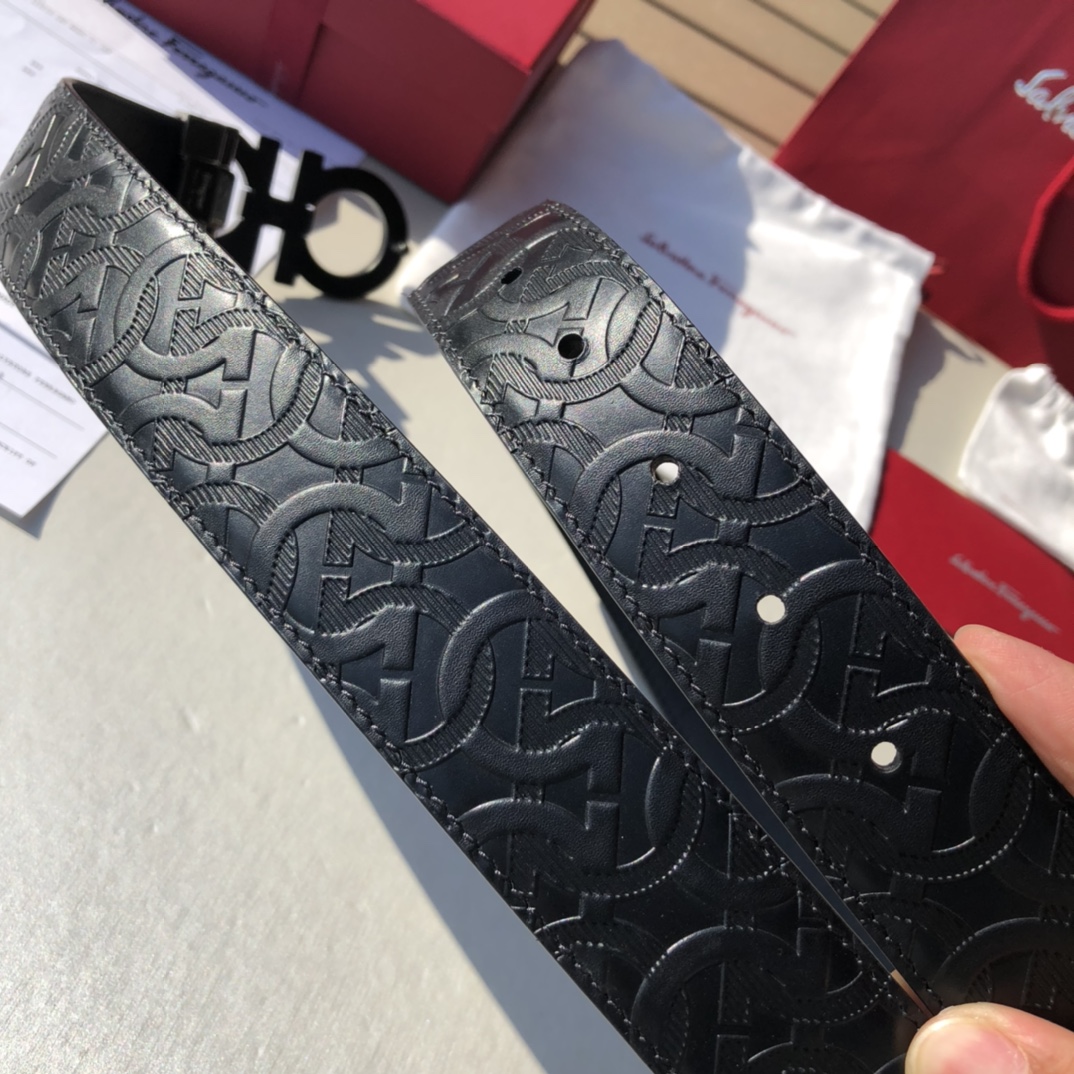 페레가모(Ferragamo) 벨트 3.5cm - 이미지 5