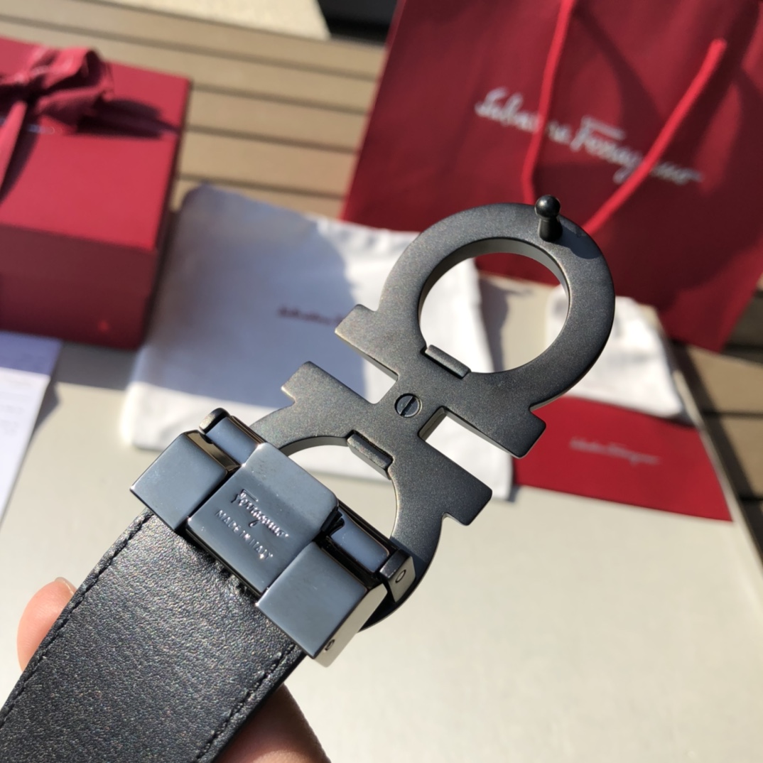 페레가모(Ferragamo) 벨트 3.5cm - 이미지 2