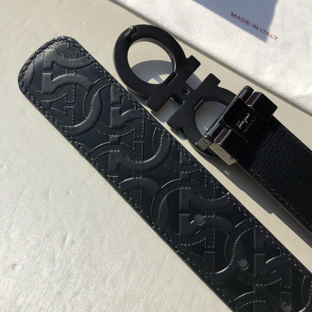 페레가모(Ferragamo) 벨트 3.5cm - 이미지 4