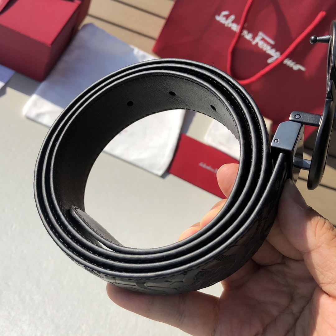 페레가모(Ferragamo) 벨트 3.5cm - 이미지 7