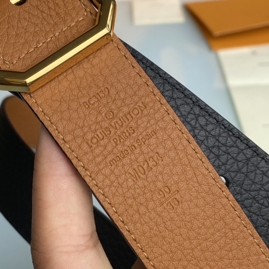 루이비통 (Louis Vuitton) 벨트 3.5cm - 이미지 8