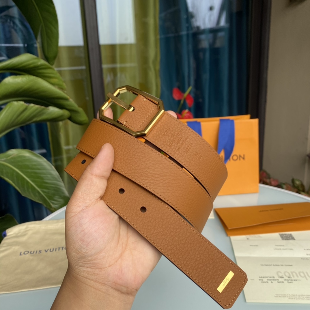 루이비통 (Louis Vuitton) 벨트 3.5cm - 이미지 9