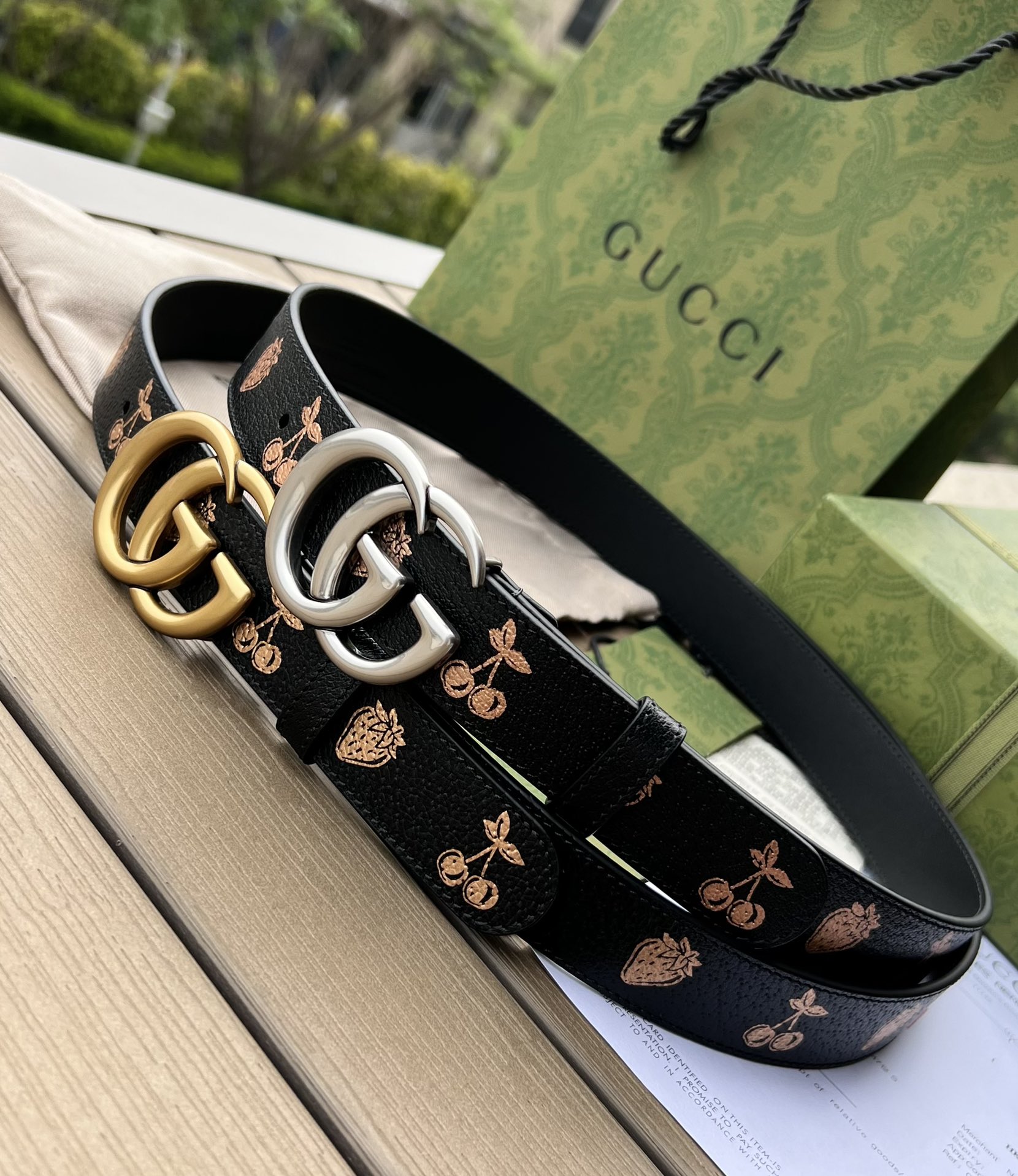 구찌(GUCCI) 벨트 3.0cm - 이미지 2