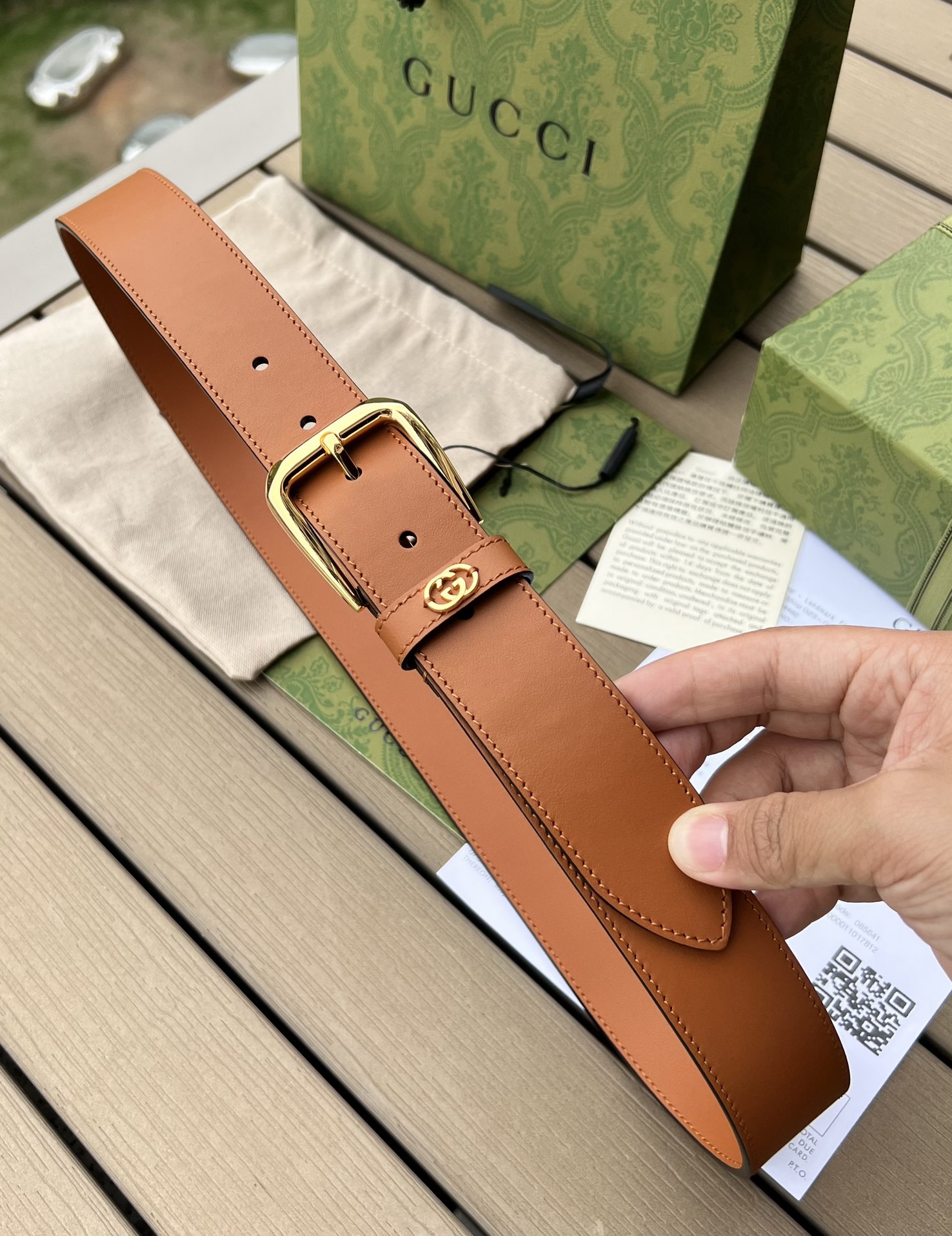 구찌(GUCCI) 벨트 3.5cm - 이미지 2