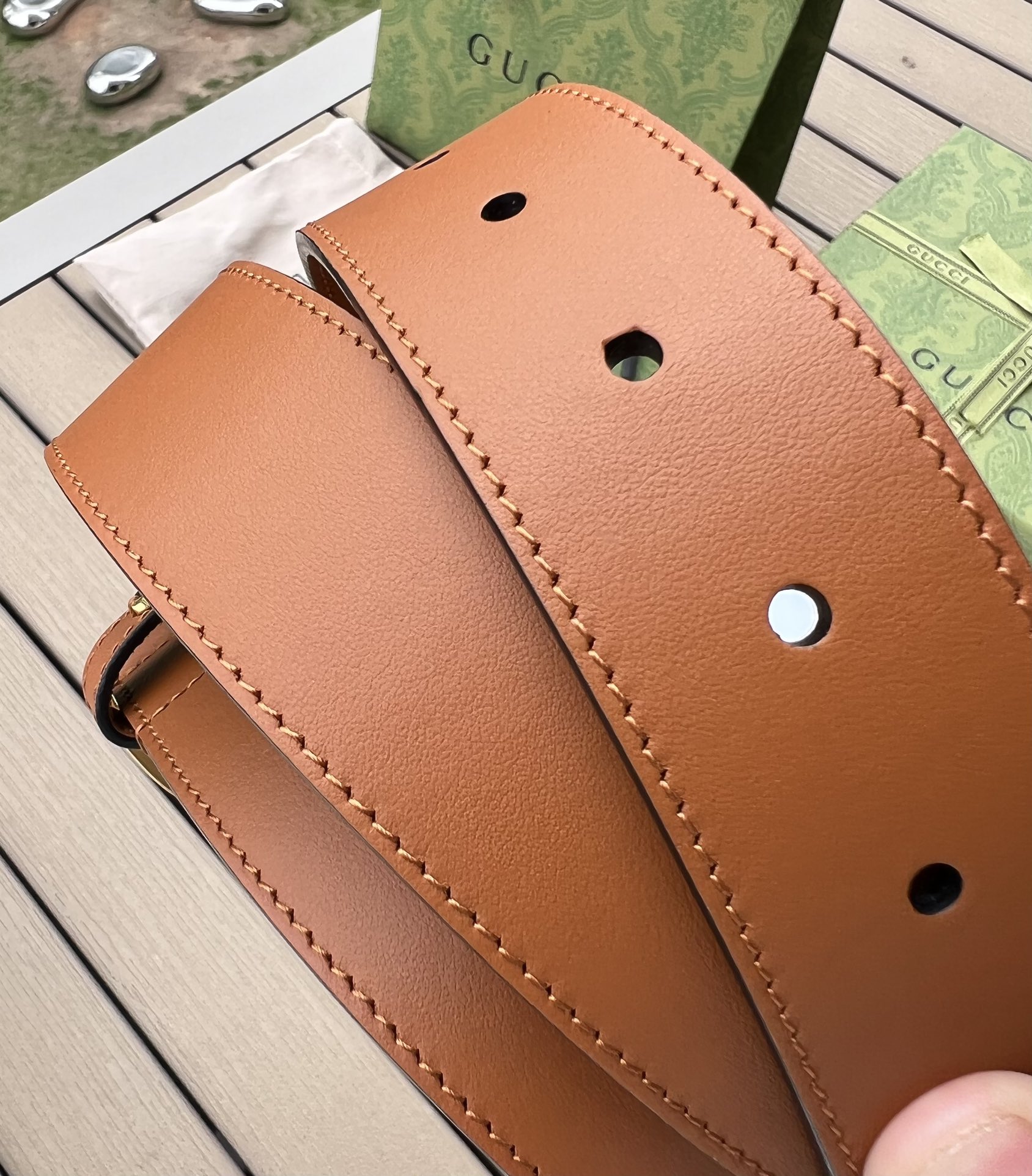 구찌(GUCCI) 벨트 3.5cm - 이미지 8