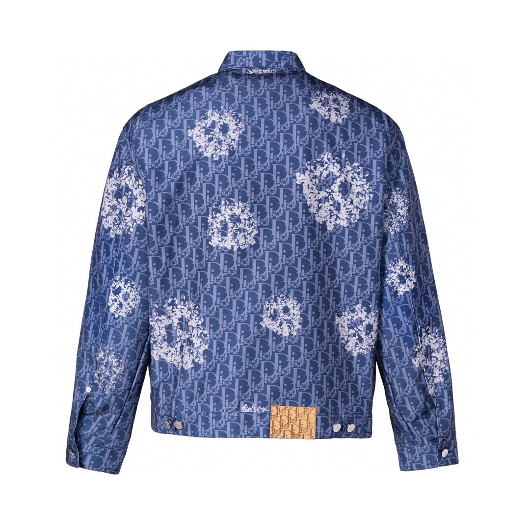 디올(Dior) x 데님 티어스 디올 티어스 지퍼 블루종 - 이미지 2