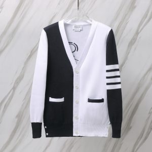 톰브라운(Thom Browne) 헥터 & 스틱맨 그래픽 펀메드 가디건