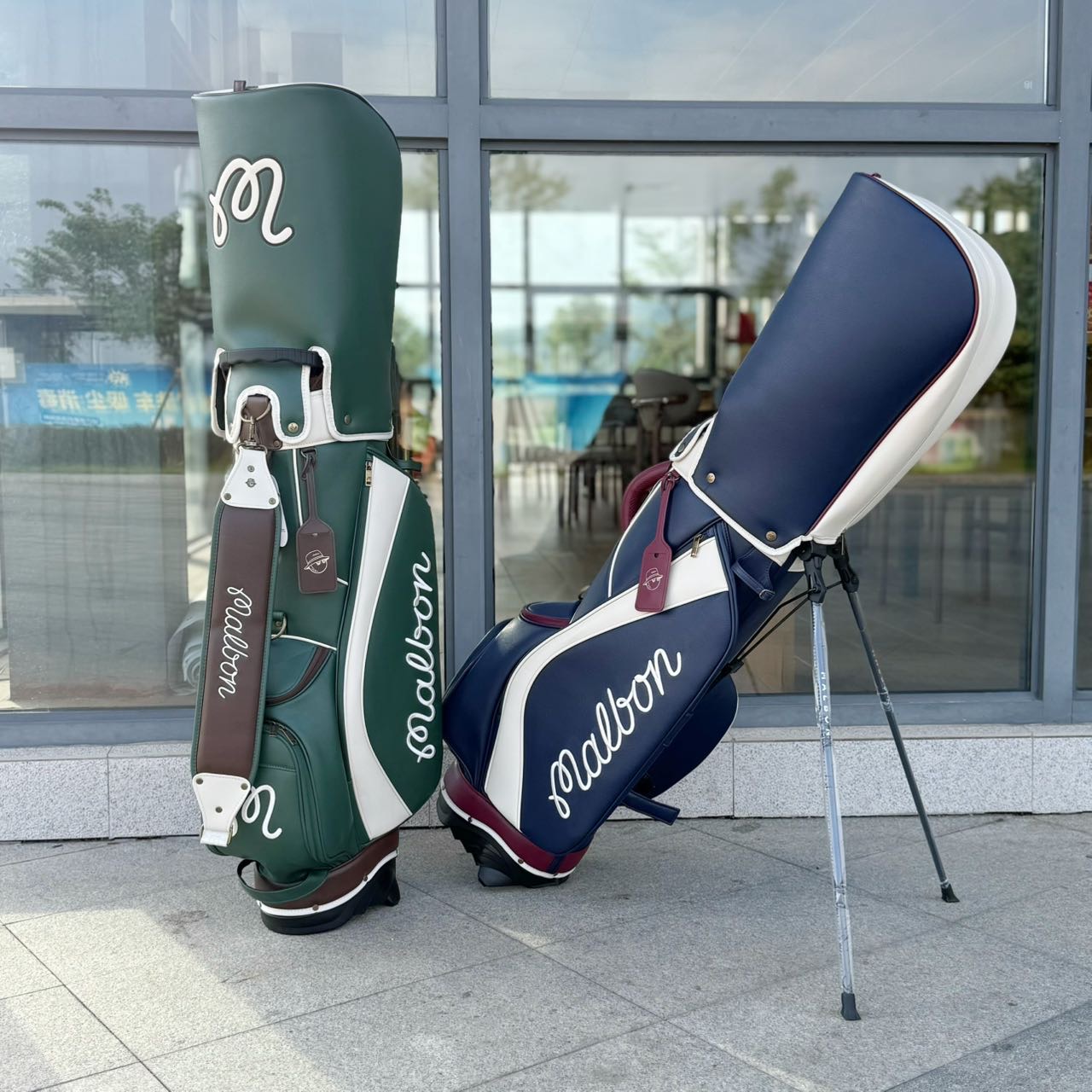 말본 골프(MALBON GOLF) 뉴 본 클래식 스탠드백 - 이미지 4