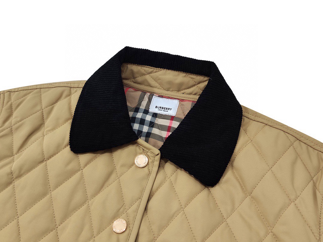 버버리(Burberry) 드라네펠드 퀼팅 자켓 - 이미지 3
