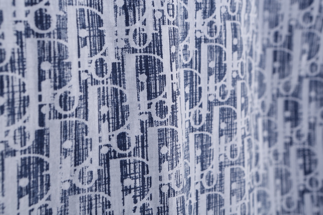 디올(Dior) 오블리크 카스리 코튼 데님 오버셔츠 - 이미지 3