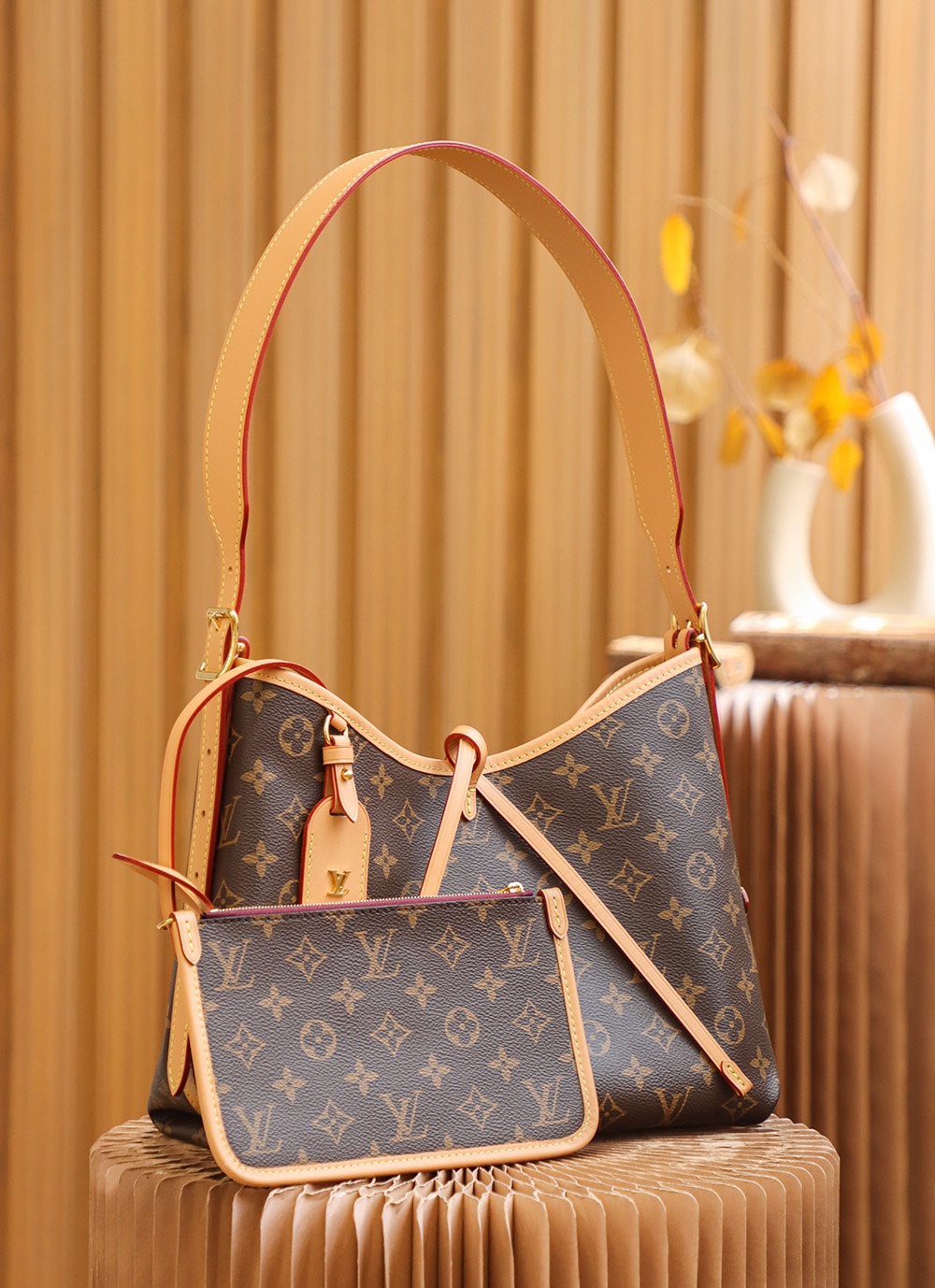 루이비통(Louis Vuitton) 캐리올(CarryAll) PM 모노그램 핸드백 - 이미지 4