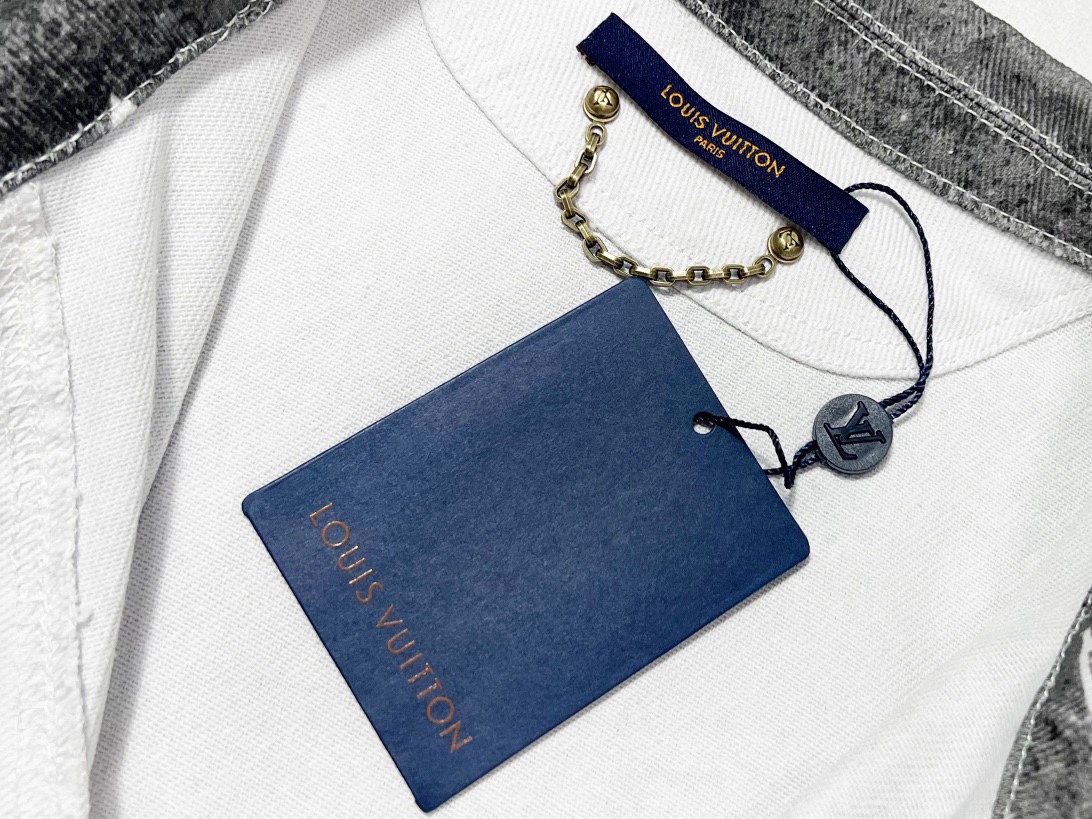 루이비통(Louis Vuitton) 그라데이션 모노그램 데님 자켓 - 이미지 5