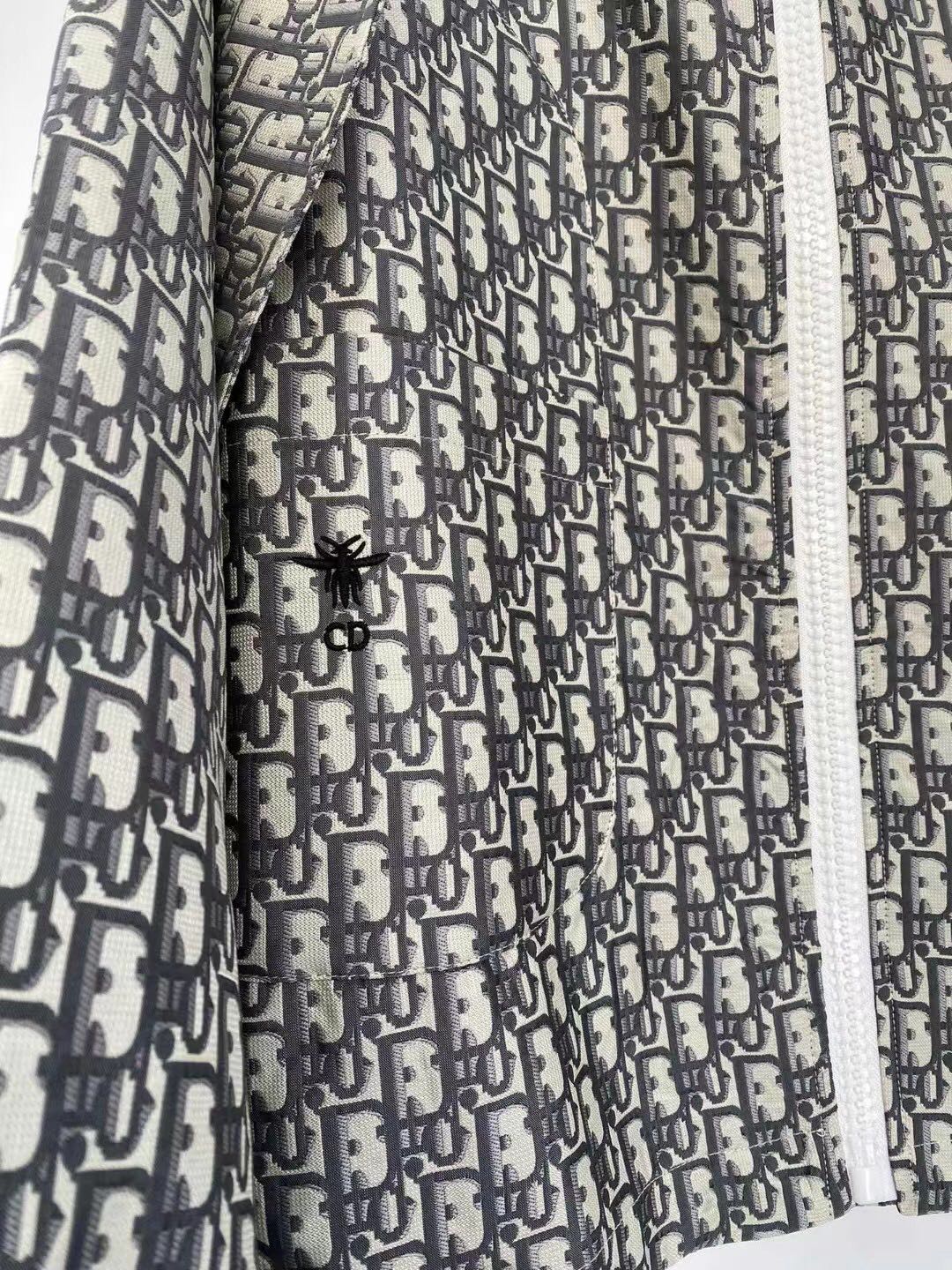 디올(Dior) 오블리크 워싱 테크니컬 후드 블루종 - 이미지 6