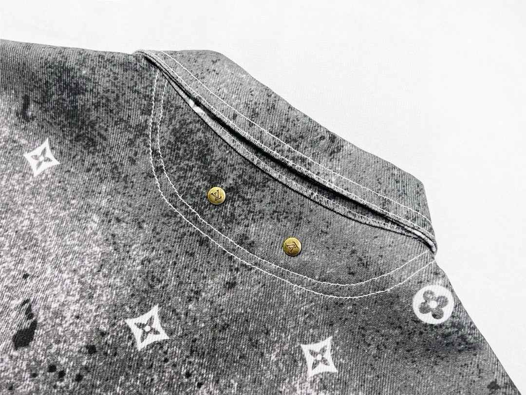 루이비통(Louis Vuitton) 그라데이션 모노그램 데님 자켓 - 이미지 6