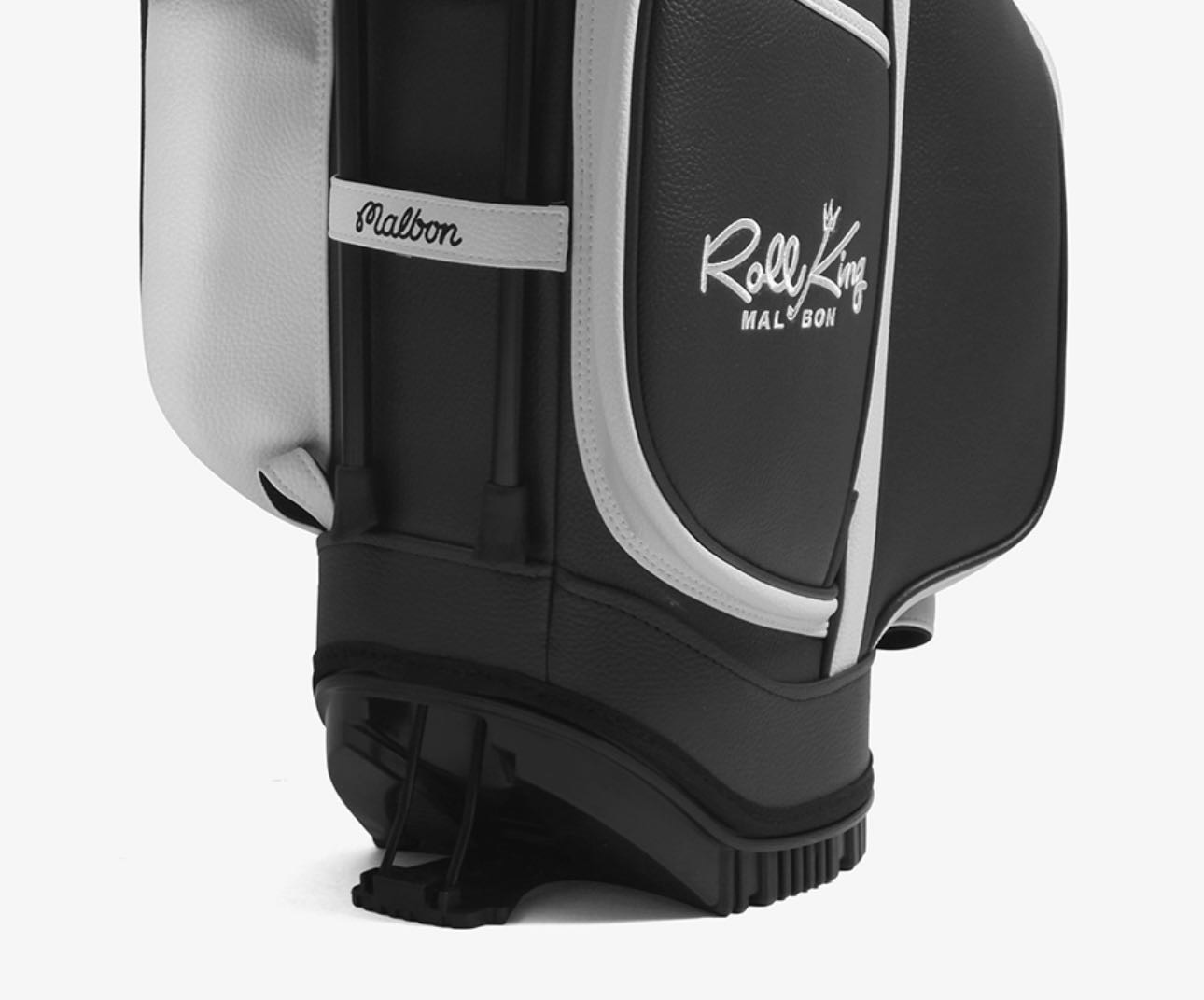 말본 골프(MALBON GOLF) 롤 킹(ROLL KING) 블랙 골프 스탠드백 - 이미지 6