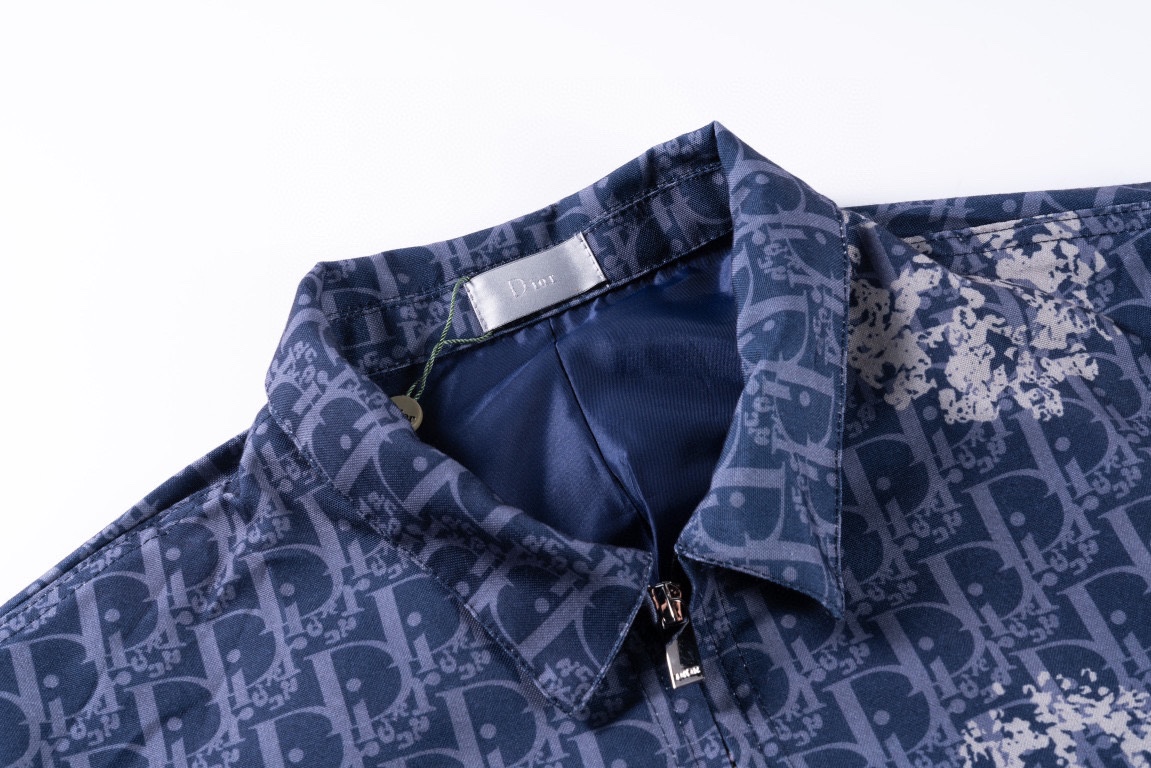 디올(Dior) x 데님 티어스 디올 티어스 지퍼 블루종 - 이미지 6