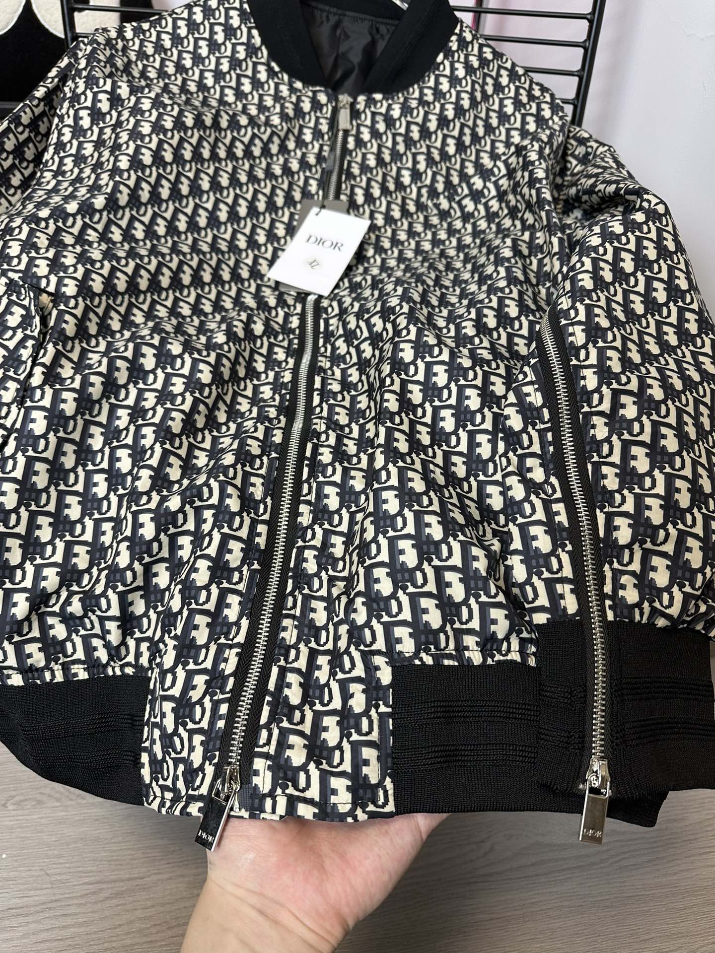 디올(Dior) 오블리크 카스리 코튼 데님 블루종 - 이미지 6