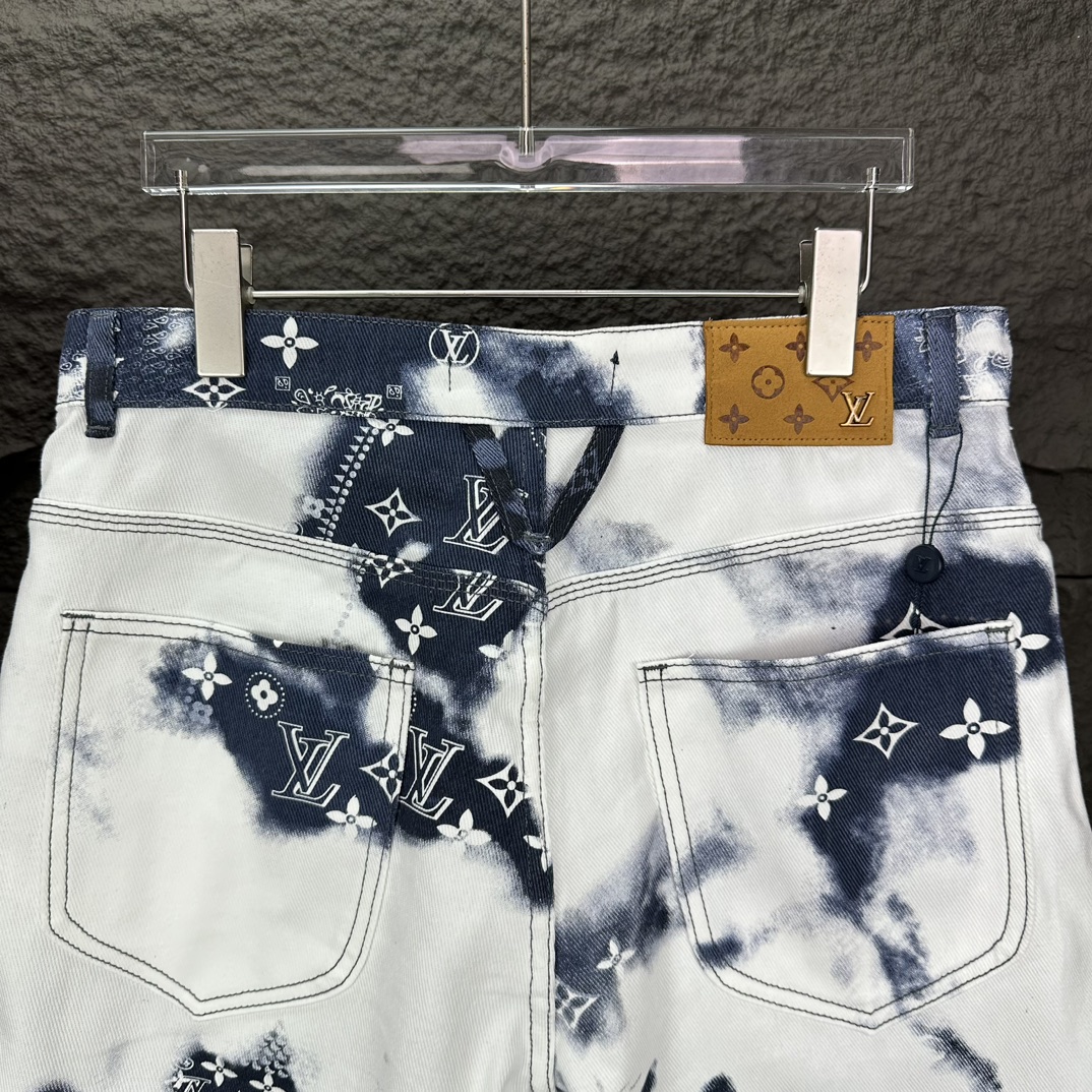 루이비통 (Louis Vuitton) 데님 반바지 - 이미지 7